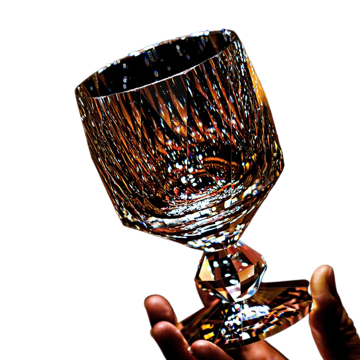 Wine Beer Foot - Copa de Vino de Cristal de