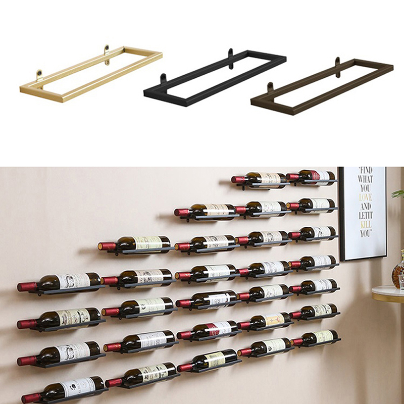 Wine Beer Champagne - Soporte de estante de vino montado