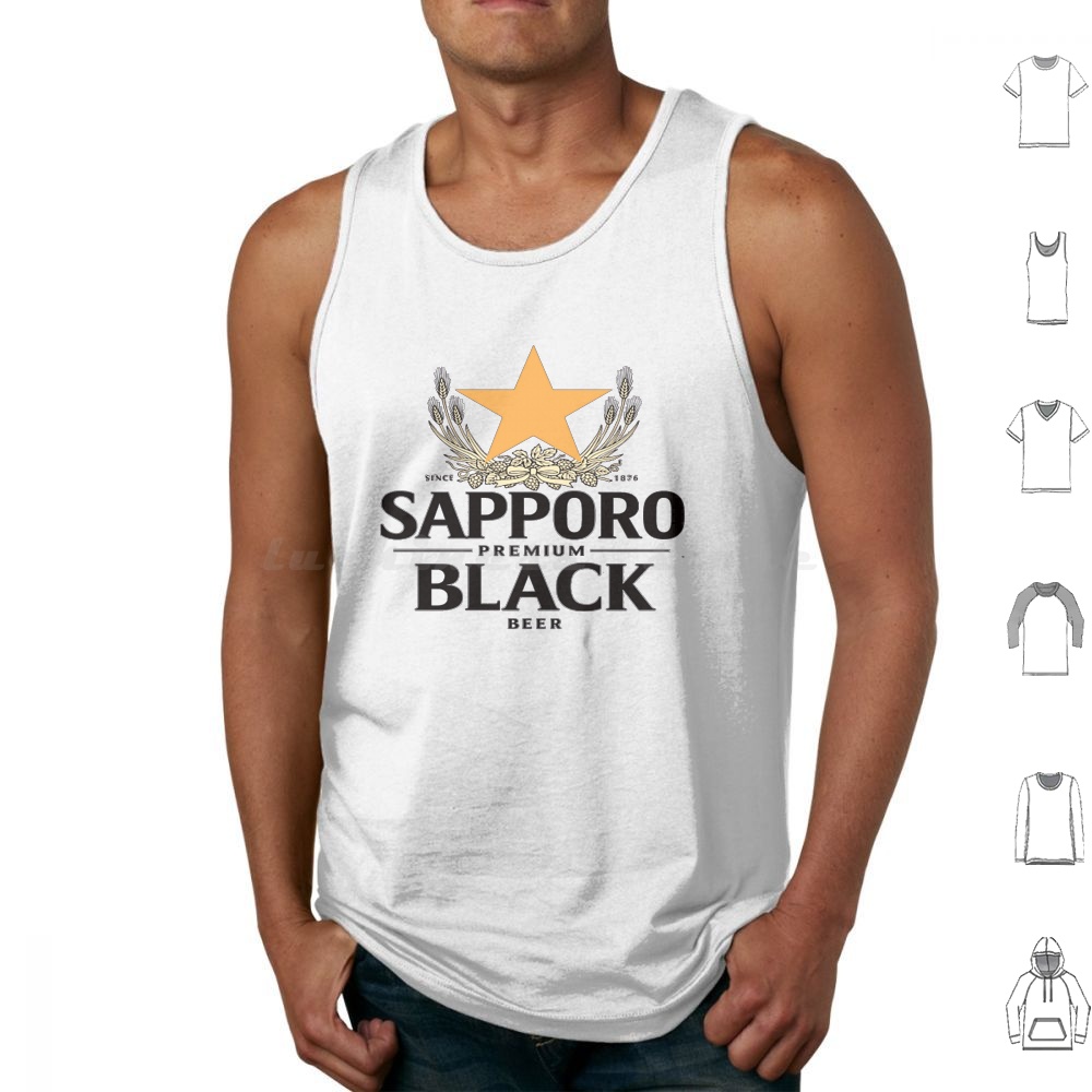 Wine Beer Rum - Camisetas sin mangas Sapporo Malt Tank