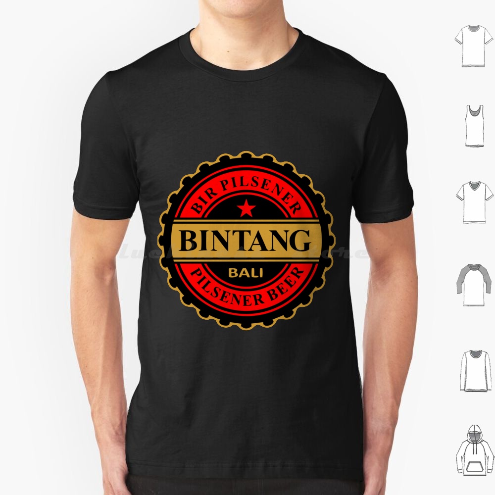 Wine Beer Rum - Camiseta de cerveza Bintang Pilsener de