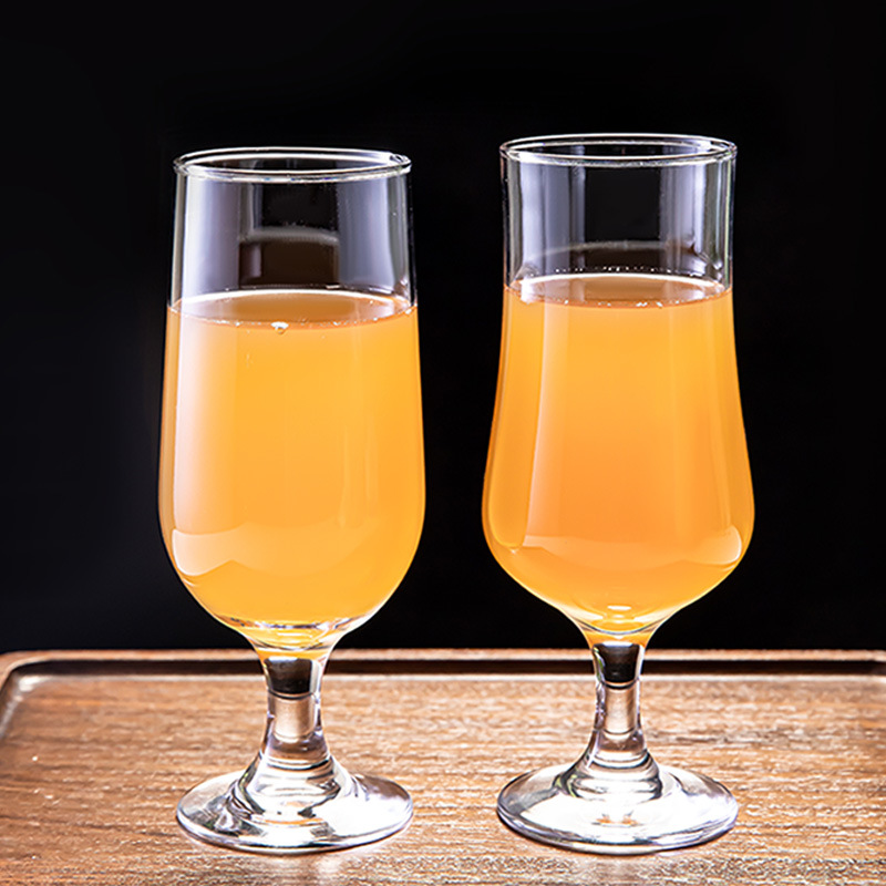 Wine Beer Foot - Taza de vidrio de jugo de