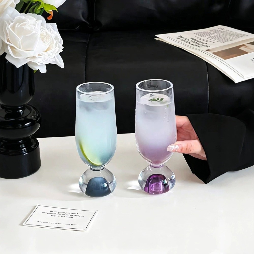 Copa de Vidrio Creativa con Ba - Wine Beer Tasting reseña y precio