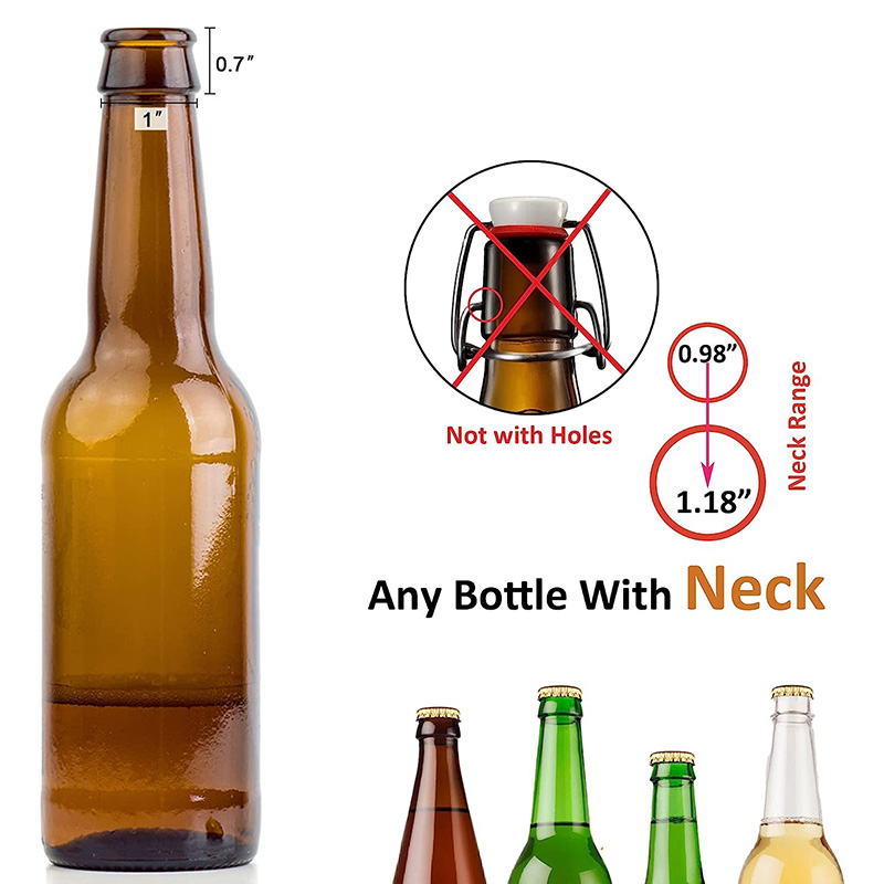 Tapón abatible para botella de - Wine Root Beer reseña y precio