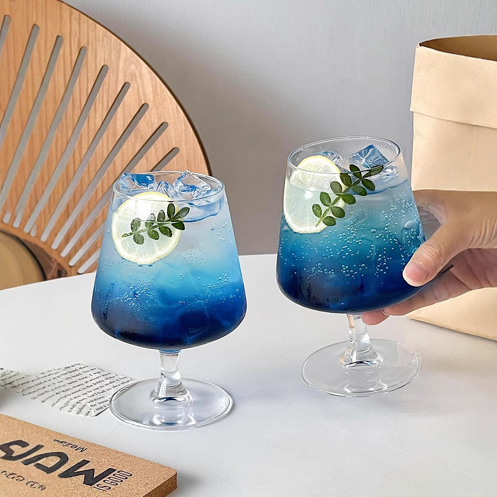 Taza de cristal de patas corta - Wine Beer Foot reseña y precio