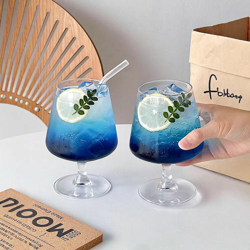 Taza de cristal de patas corta - Wine Beer Foot reseña y precio