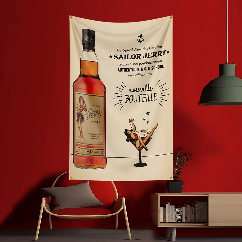 Bandera de ron S-Sailor Jerrys - Wine Beer Rum reseña y precio