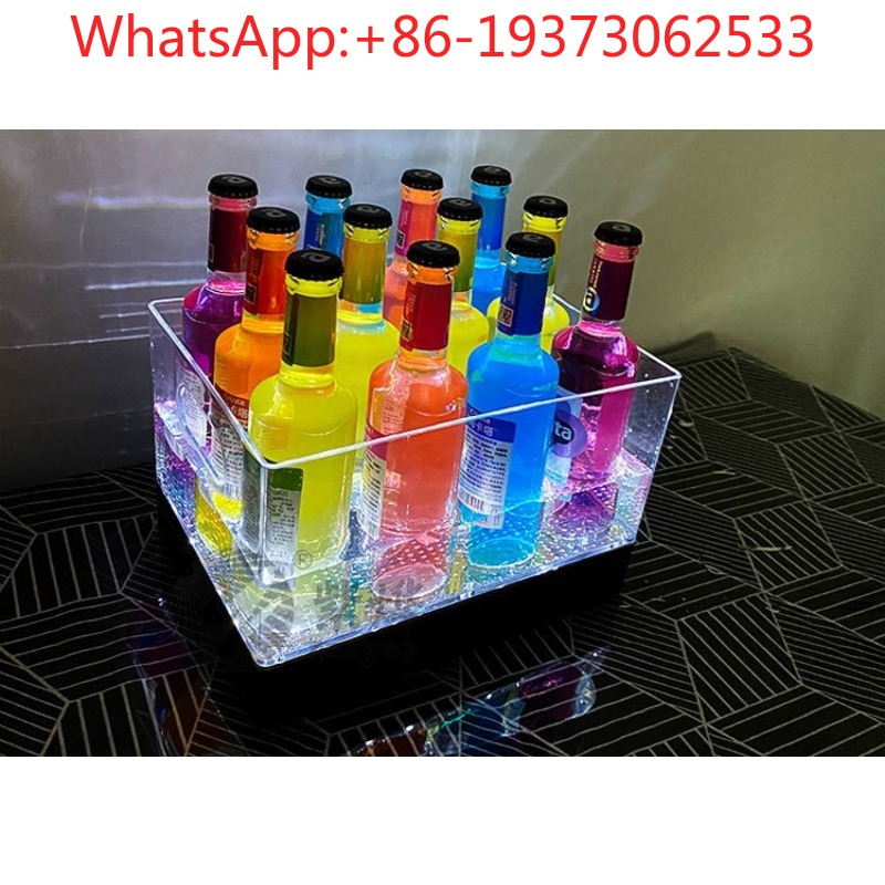 Cubo de Hielo Luminoso Cuadrad - Wine Beer Champagne reseña y precio