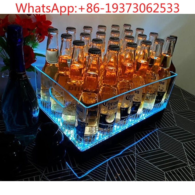 Cubo de Hielo Luminoso Cuadrad - Wine Beer Champagne reseña y precio