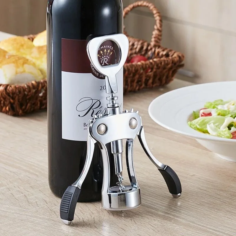 Abridor de vino manual 2 en 1, - Wine Beer Champagne reseña y precio