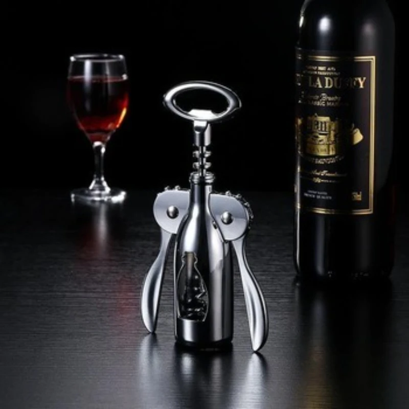 Abridor de vino manual 2 en 1, - Wine Beer Champagne reseña y precio