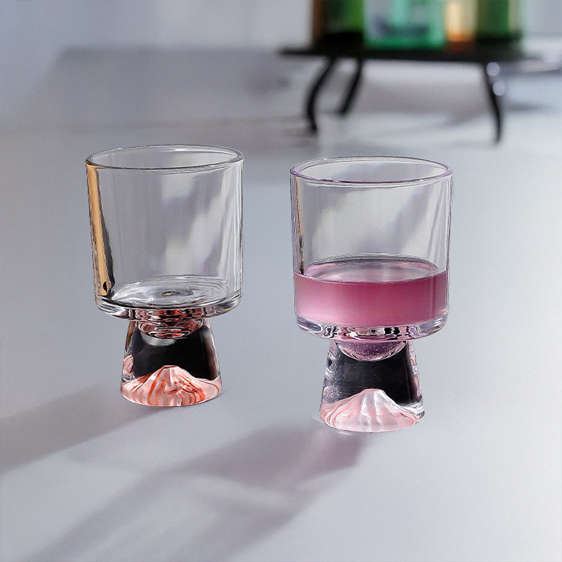 Taza de cristal de montaña ros - Wine Beer Foot reseña y precio