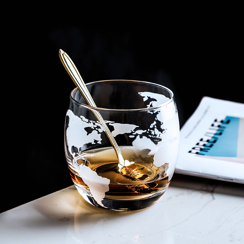 Copa de vino de Whisky con map - Wine Beer World reseña y precio