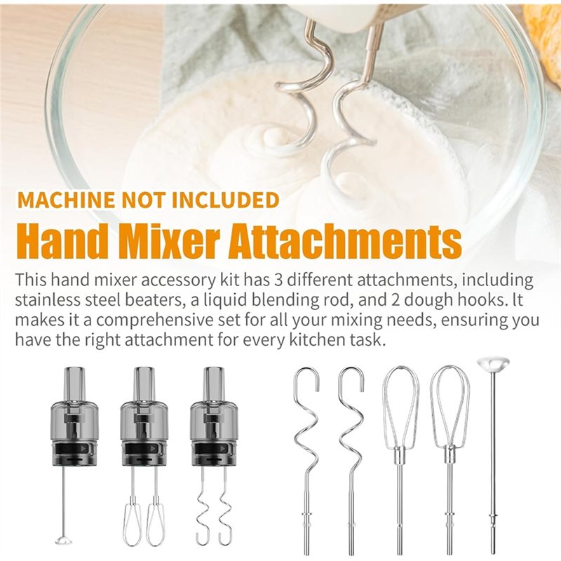 Accesorios de acero inoxidable - Kitchenaid Mixer Hand Mixer reseña y precio