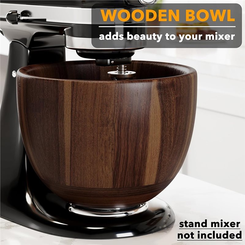 Soporte de Madera de Acacia pa - Kitchenaid Mixer Hand Mixer reseña y precio