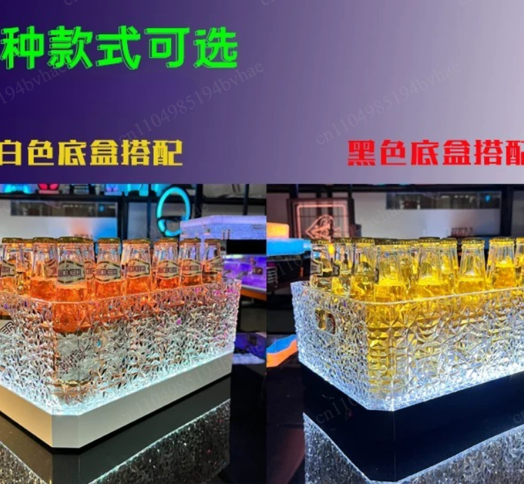 Cubo de hielo acrílico creativ - Wine Beer Champagne reseña y precio