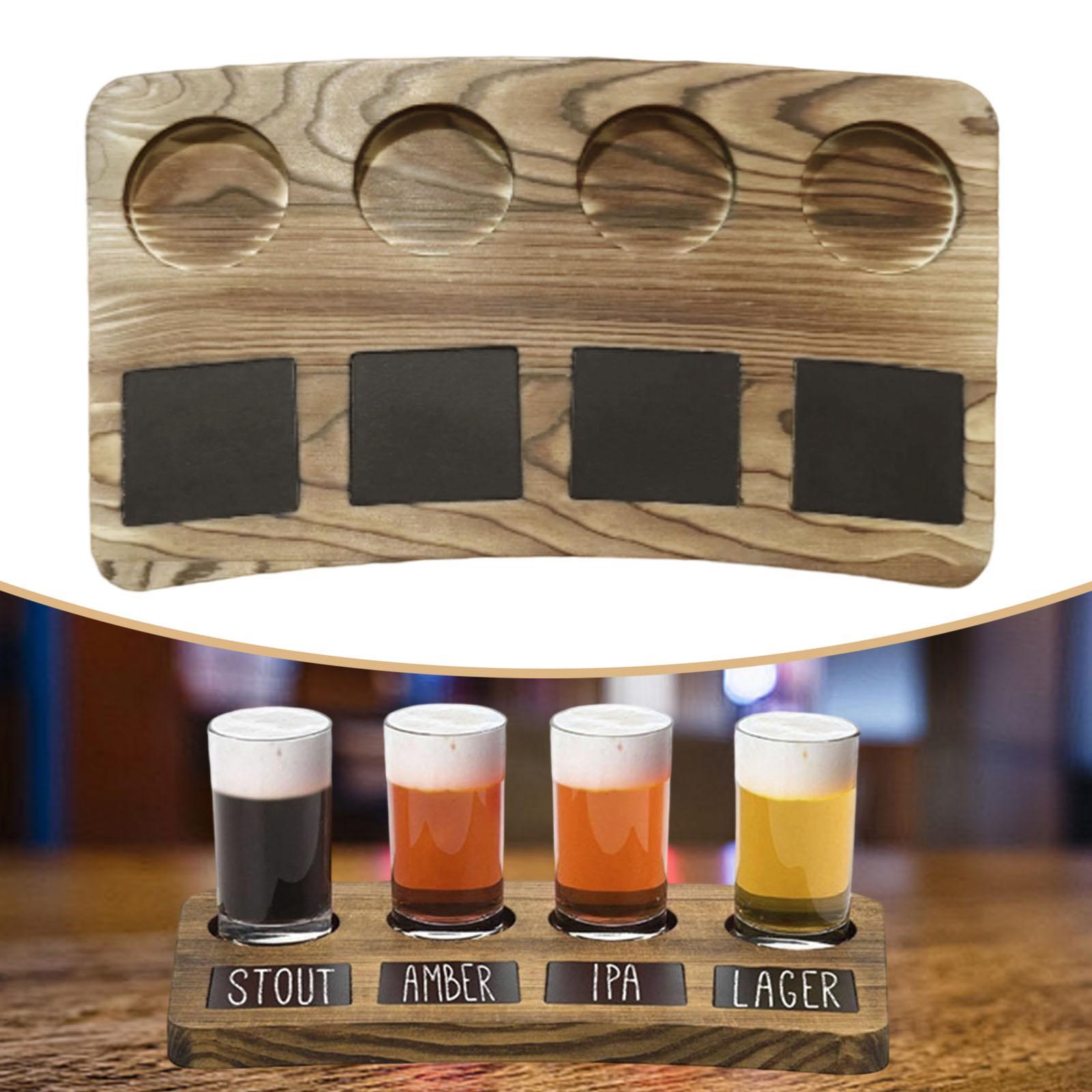 Tablero de vuelo de madera par - Wine Beer Tasting reseña y precio