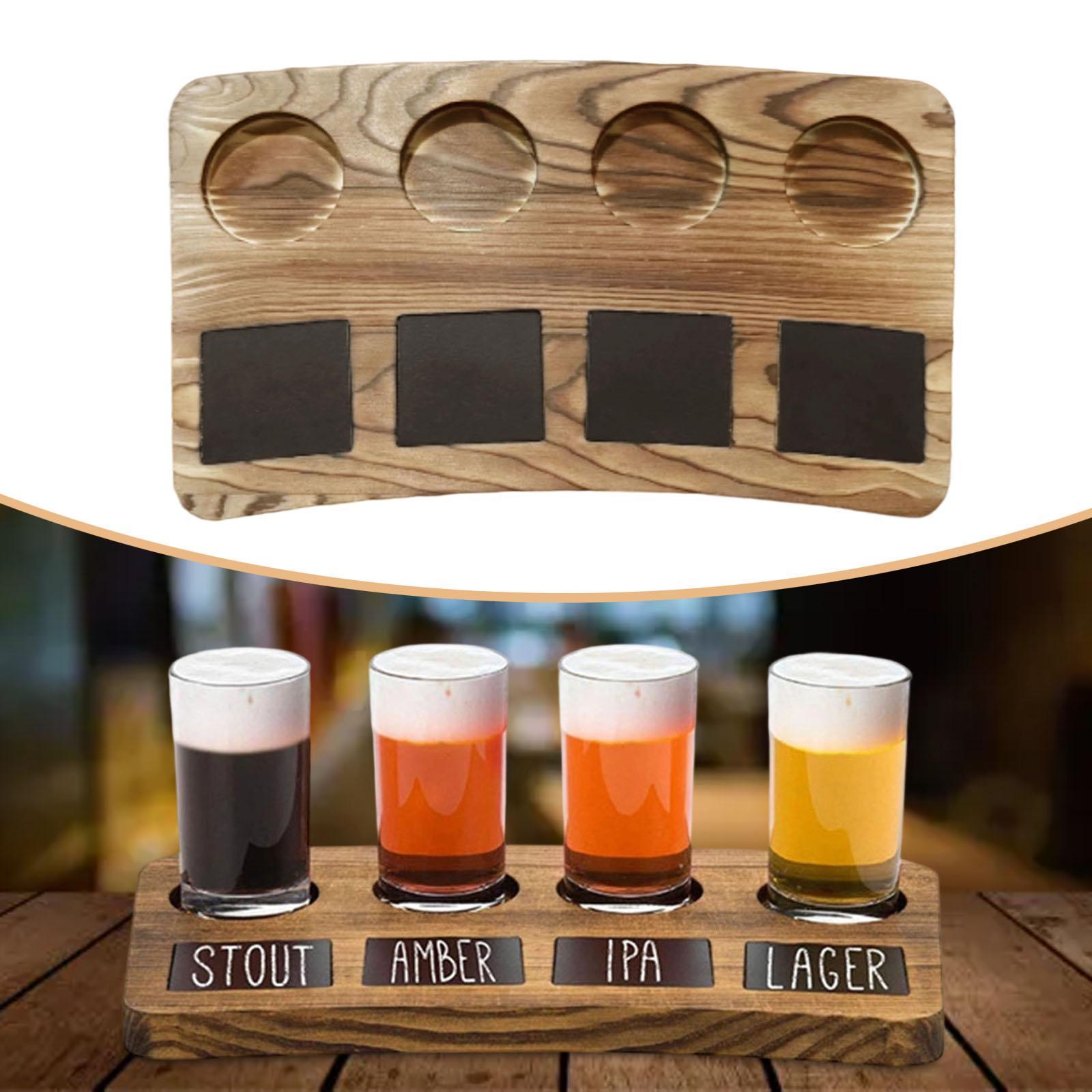 Tablero de vuelo de madera par - Wine Beer Tasting reseña y precio