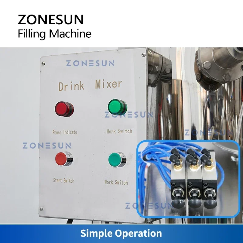 ZONESUN-máquina de llenado iso - Wine With Beer reseña y precio
