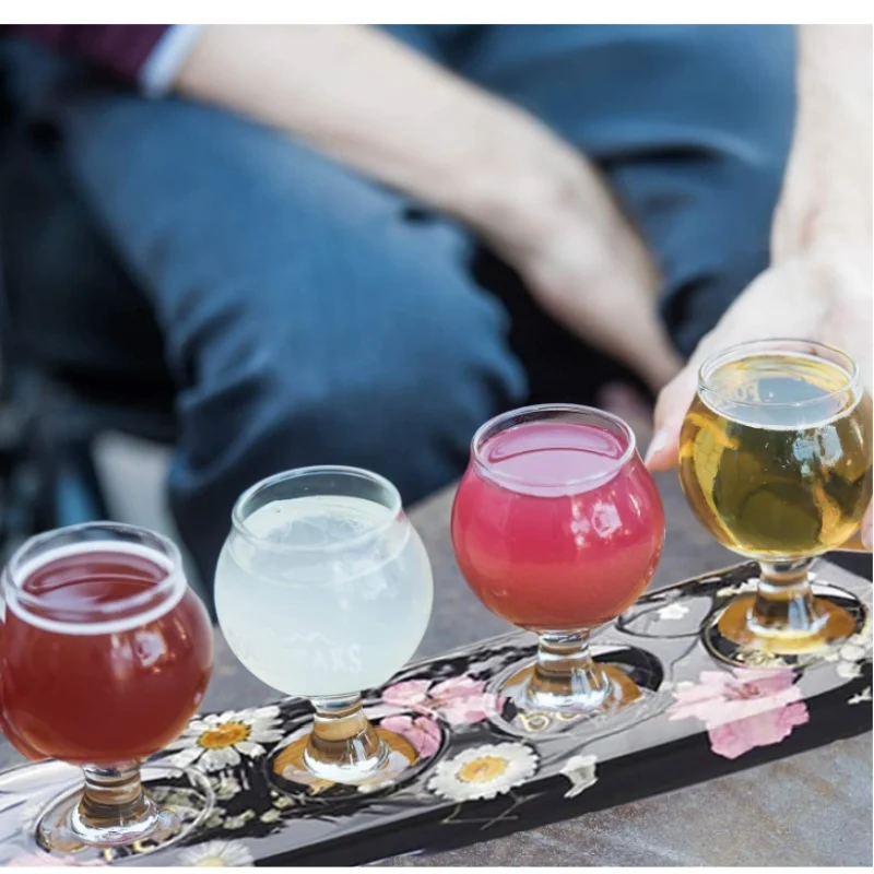 Bandeja para servir vaso de ch - Wine Beer Tasting reseña y precio