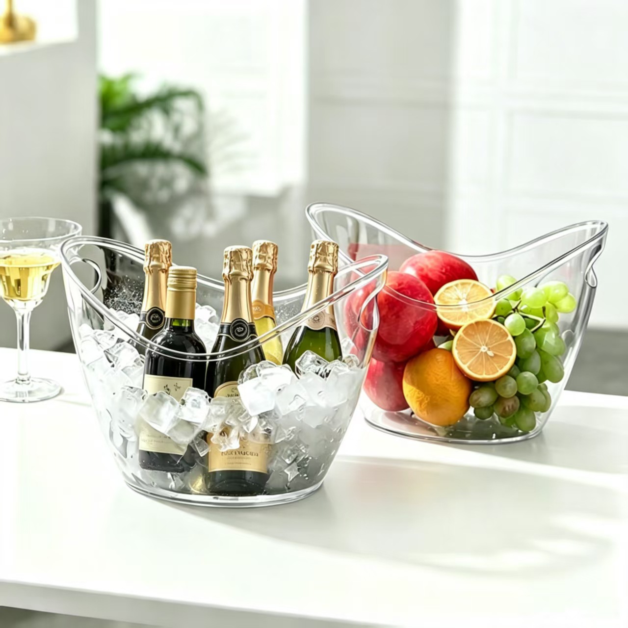 Cubo de Hielo Transparente de  - Wine Beer Champagne reseña y precio