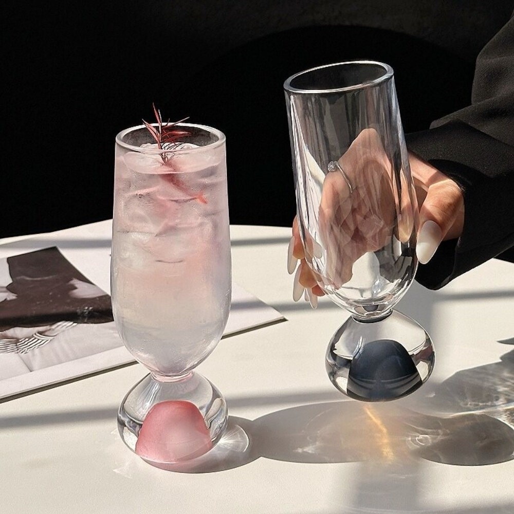 Vaso de Vidrio Creativo con Ba - Wine Beer Tasting reseña y precio
