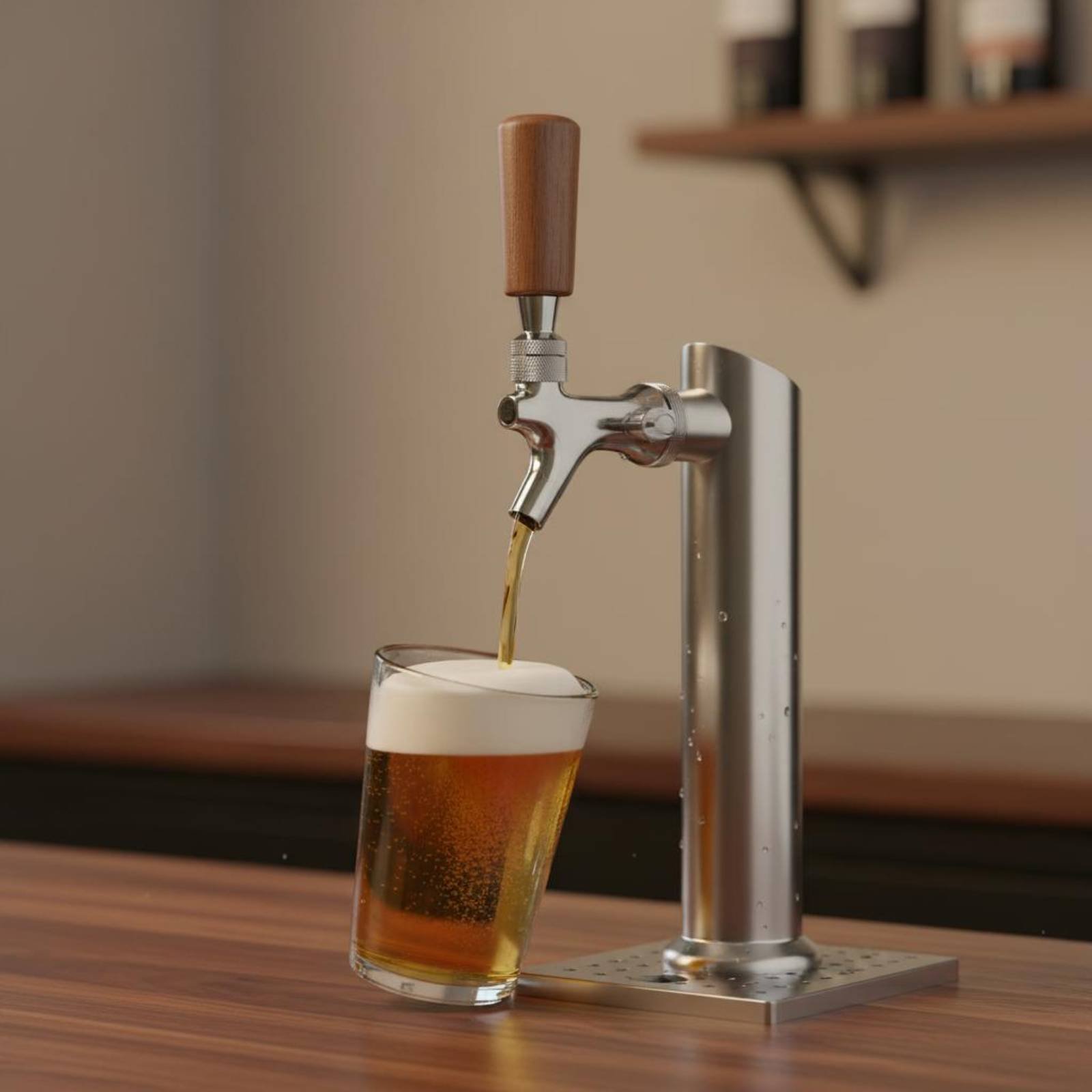 Manija Corta de Madera para Gr - Wine With Beer reseña y precio