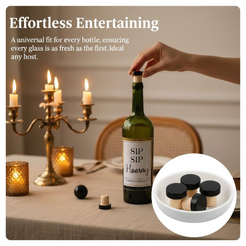10 unidades de tapones de corc - Wine Beer Tasting reseña y precio