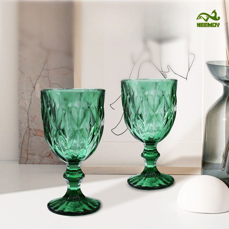 Copas de Cristal con Relieve G - Wine Beer Foot reseña y precio