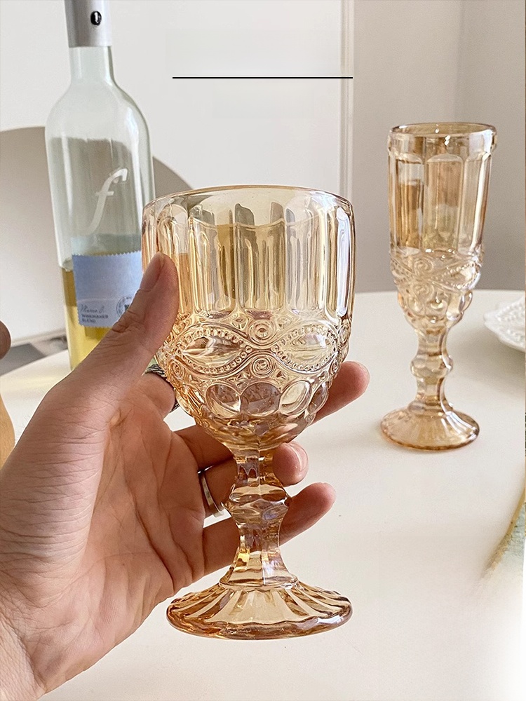Copa de champán Amber Relief d - Wine Beer Foot reseña y precio
